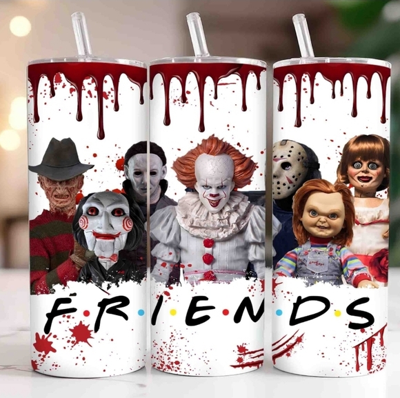 handmade sublimation Other - Horror Movie Character Tumbler